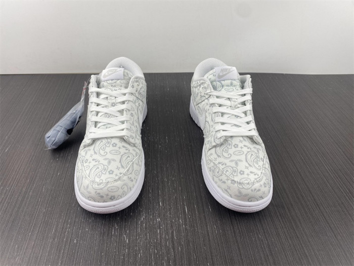 nike dunk low white paisley (w) - dj9955-100