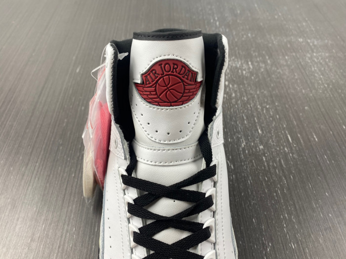 off white x air jordan 2 high sp white red black shoes dj4375-101