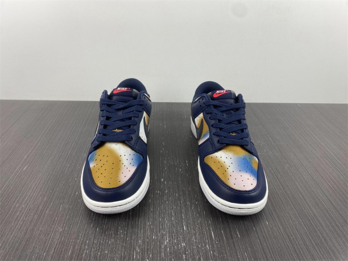 nike dunk low graffiti navy - dm0108-400