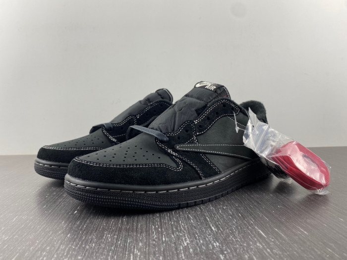 travis scott x air jordan 1 low “black phantom” dm7866-001