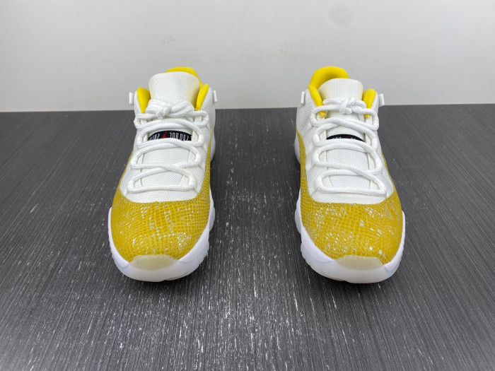 air jordan 11 low “yellow snakeskin”  ah7860-107