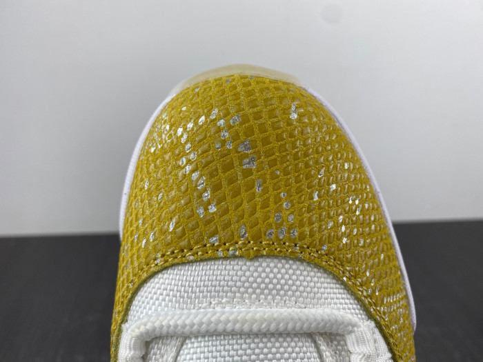 air jordan 11 low “yellow snakeskin”  ah7860-107