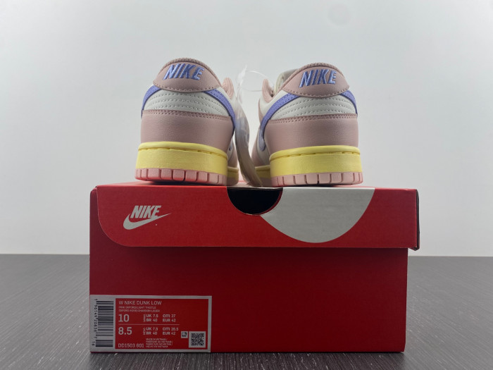 nike dunk low “pink oxford” dd1503-601