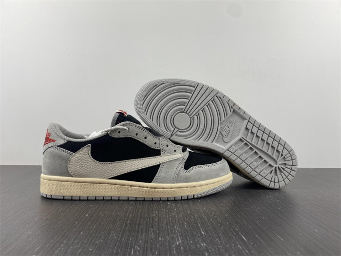 travis scott x air jordan 1 low og grey black dm7866-010