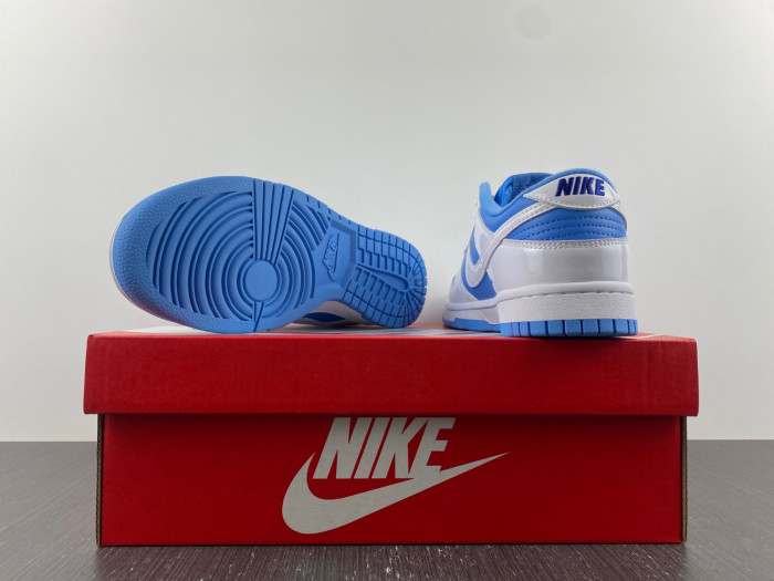 nike dunk low reverse unc - dj9955-101