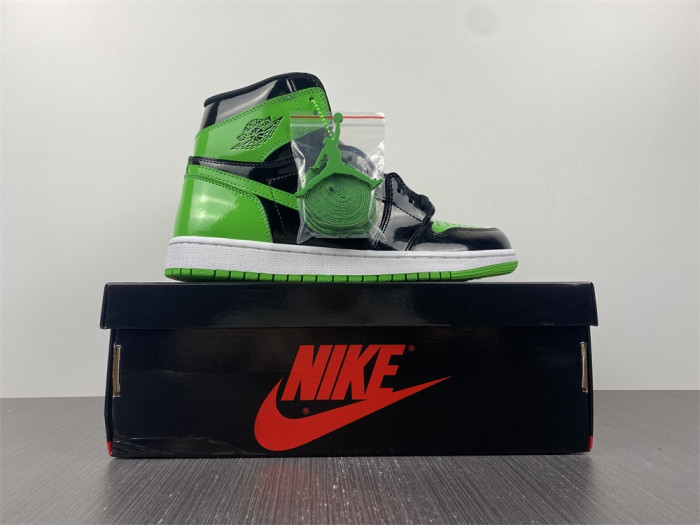 air jordan 1 high og “pine green”  patent leather555088-030