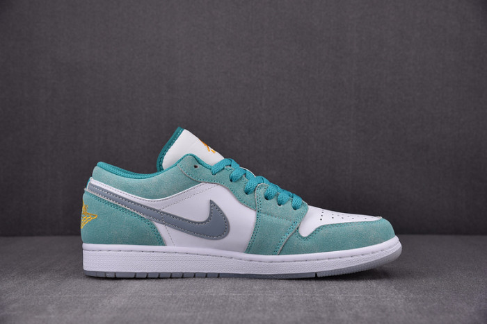 air jordan 1 low "new emerald" dn3705-301