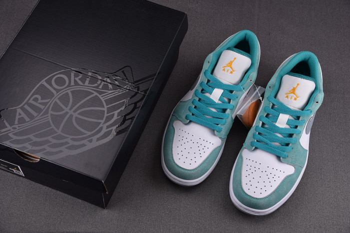 air jordan 1 low "new emerald" dn3705-301