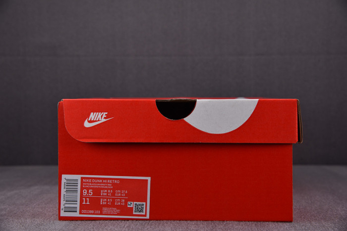 nike dunk high black white dd1399-103