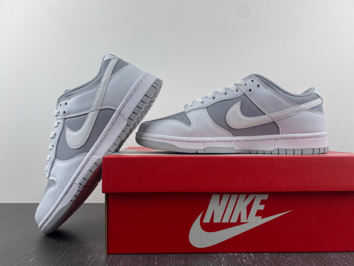 nike dunk low retro white grey - dj6188-003
