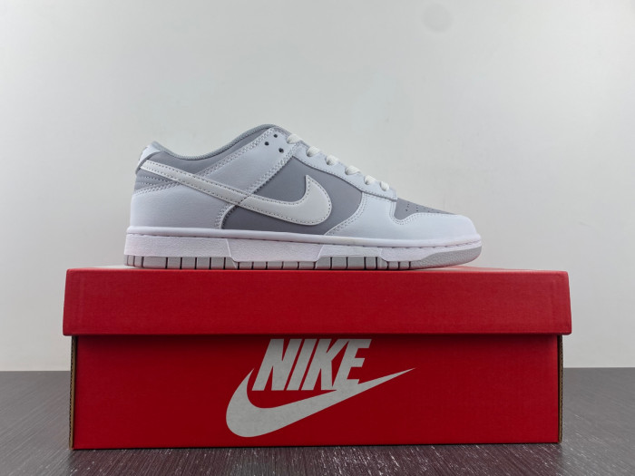 nike dunk low retro white grey - dj6188-003