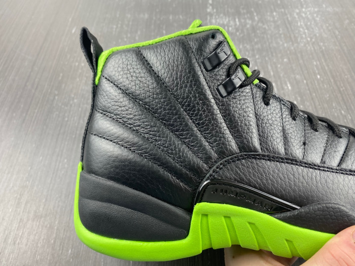 air jordan retro 12 black/green