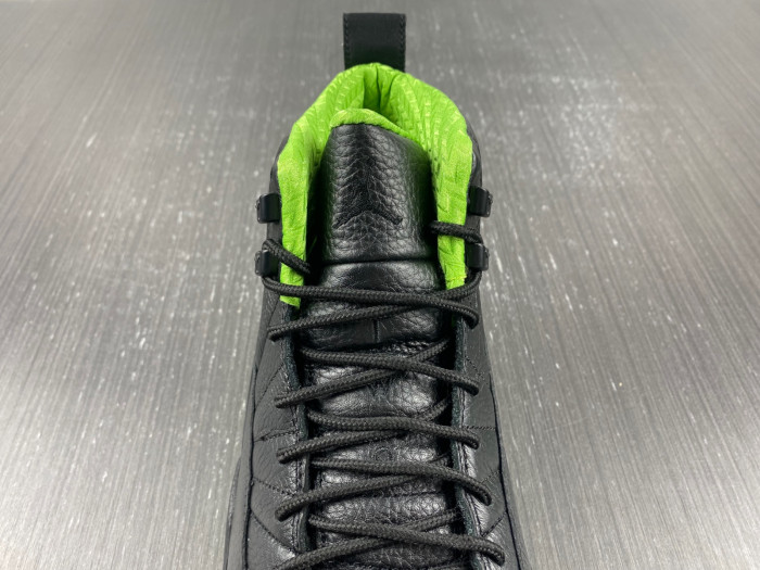 air jordan retro 12 black/green