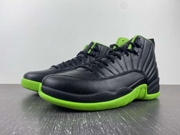 air jordan retro 12 black/green