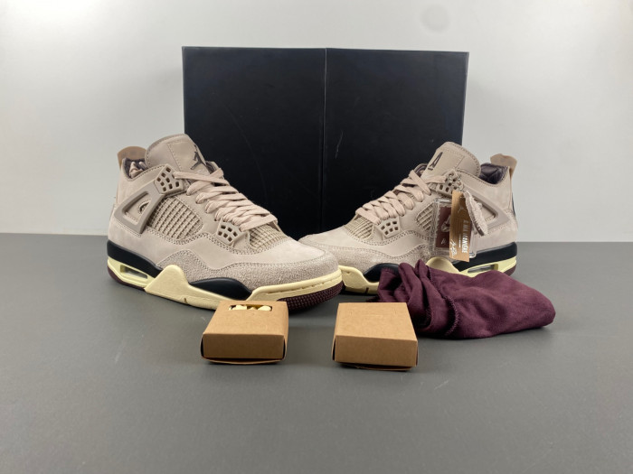 a ma maniere x air jordan 4 fossil stone fz4810-200