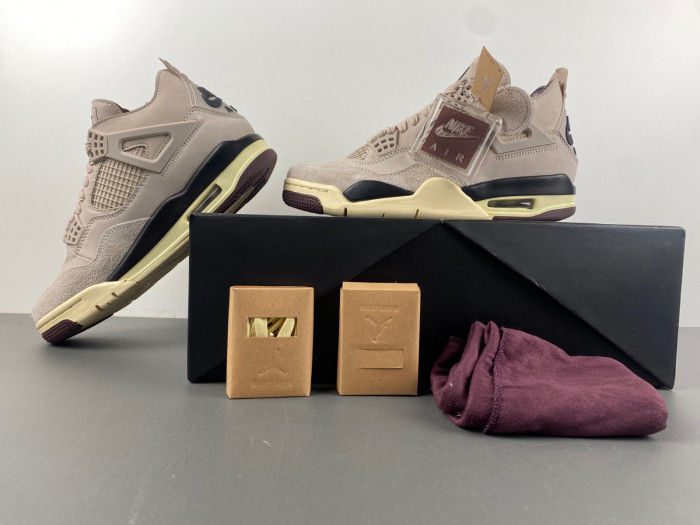 a ma maniere x air jordan 4 fossil stone fz4810-200