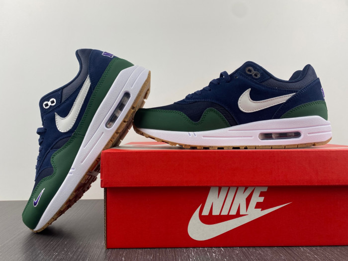 nike air max 1 gorge green  - dv3887-400