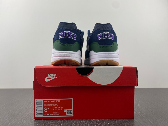 nike air max 1 gorge green  - dv3887-400