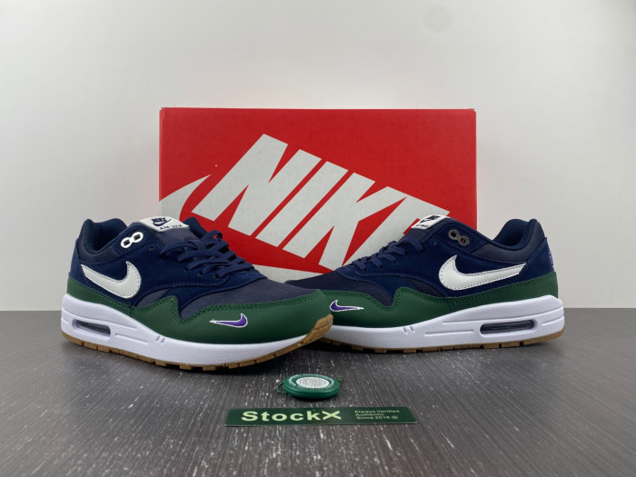nike air max 1 gorge green  - dv3887-400