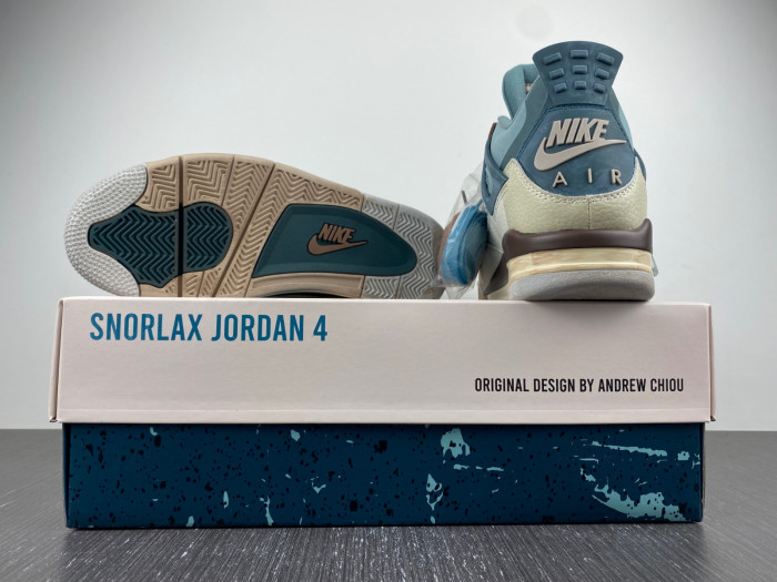 andrew chiou air jordan 4 "snorlax custom" aj4-kncw