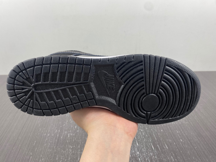 nike dunk low airbrush black- fd6923-001