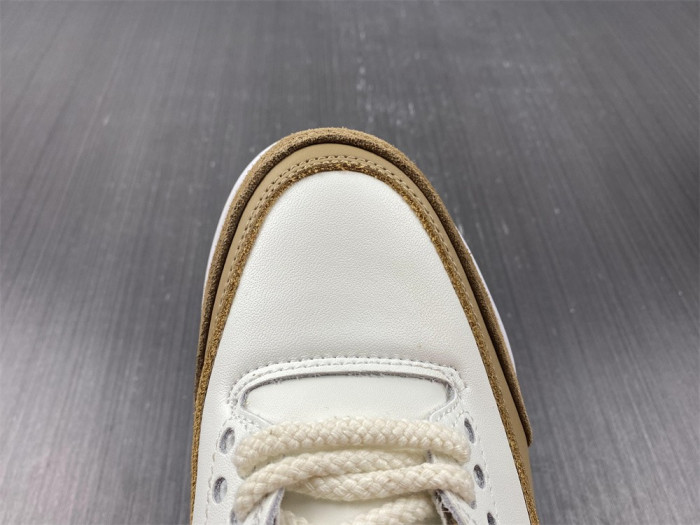 air jordan 3 retro se white dark brown green shoes 398614-500