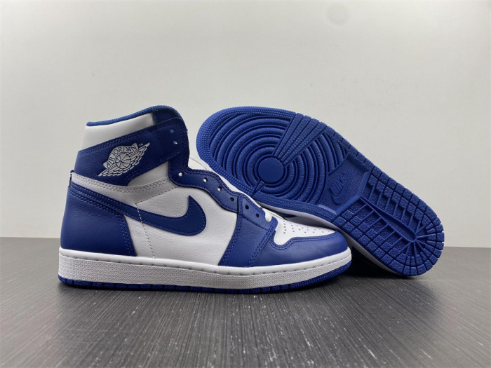 jordan 1 retro storm blue - 555088-127