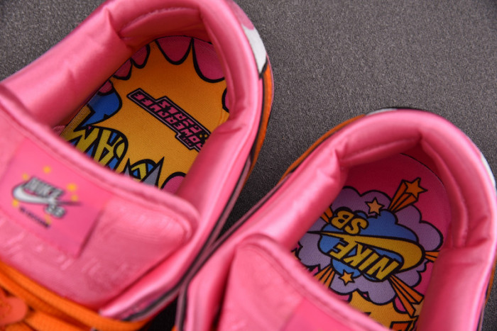nike sb dunk low the powerpuff girls blossom fd2631-600