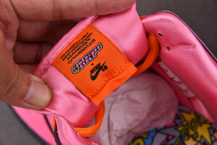 nike sb dunk low the powerpuff girls blossom fd2631-600