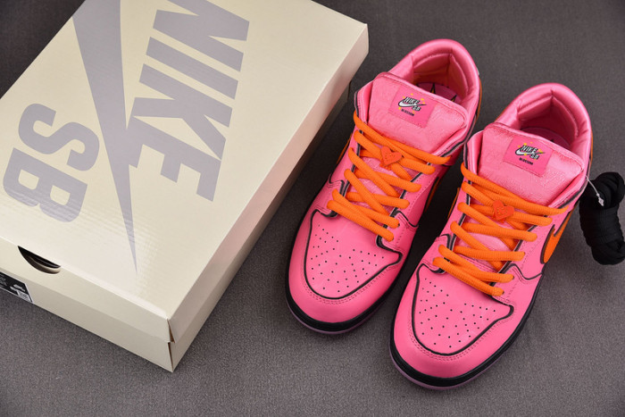 nike sb dunk low the powerpuff girls blossom fd2631-600