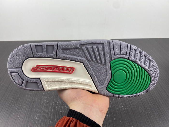 air jordan 3 lucky green wmns ck9246-136