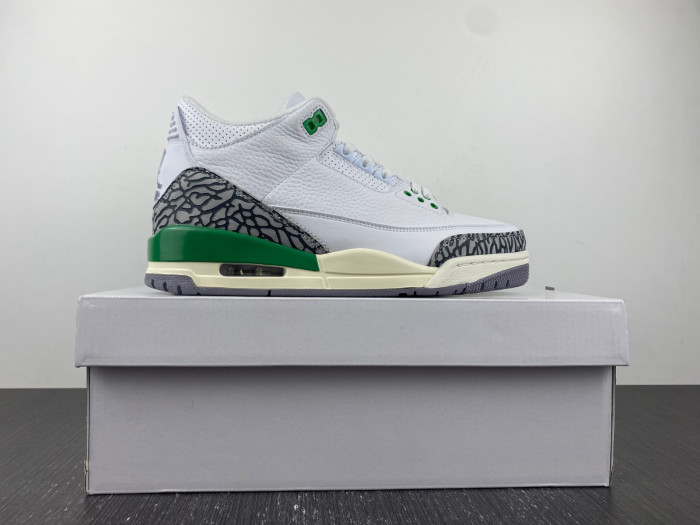 air jordan 3 lucky green wmns ck9246-136