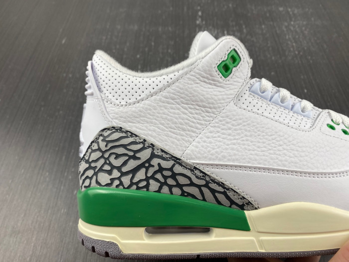 air jordan 3 lucky green wmns ck9246-136