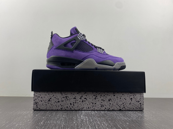 air jordan 4 retro travis scott purple aj4-766302
