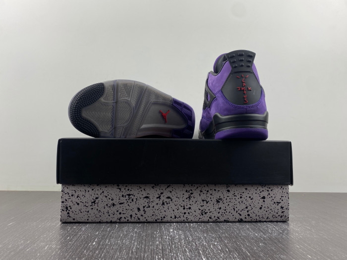 air jordan 4 retro travis scott purple aj4-766302