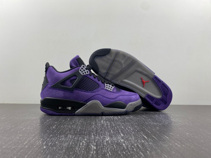 air jordan 4 retro travis scott purple aj4-766302