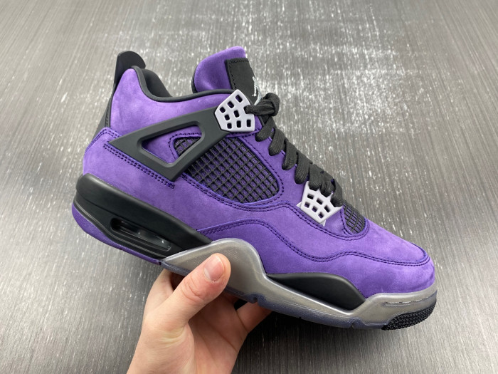 air jordan 4 retro travis scott purple aj4-766302