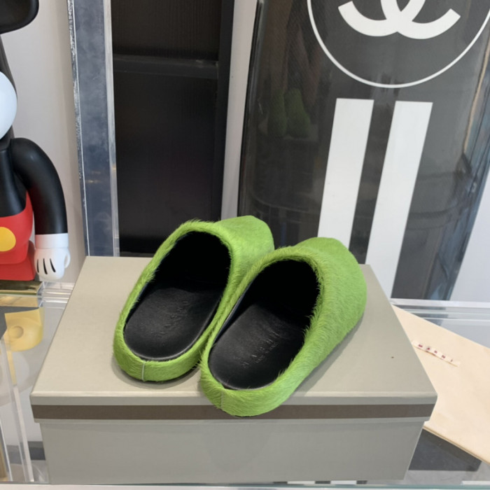 marni fussbett sabot loafers