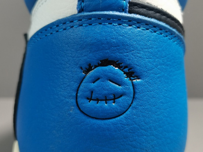 travis scott x fragment x air jordan 1 high og sp military blue dh3227-105 (with updated box)