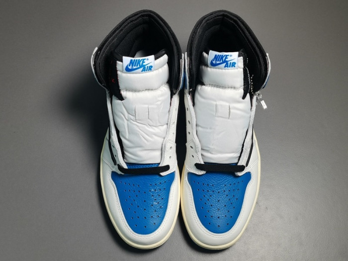 travis scott x fragment x air jordan 1 high og sp military blue dh3227-105 (with updated box)
