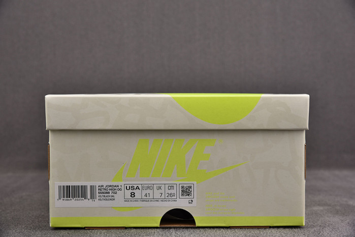air jordan 1 high og "volt" 555088-702