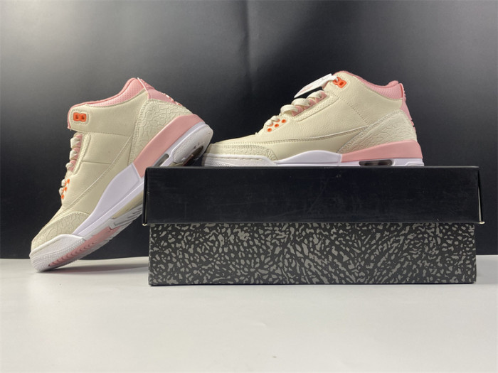 air jordan 3 retro wmns “sail/rust pink” ck9246-116