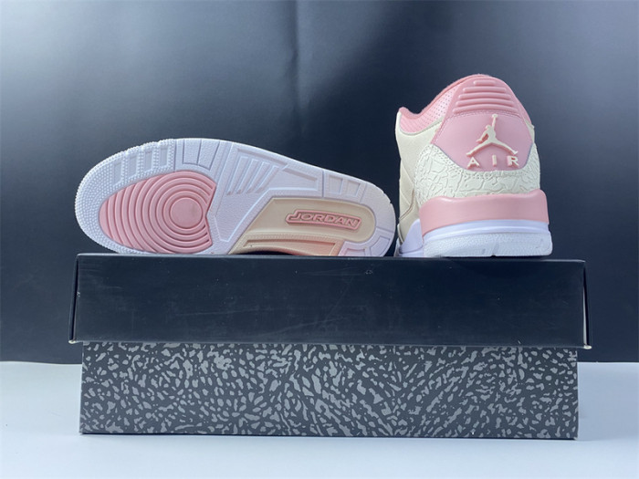 air jordan 3 retro wmns “sail/rust pink” ck9246-116