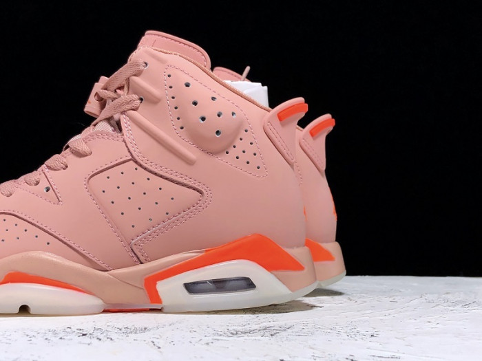 aleali may x air jordan 6 “millennial pink” ci0550-600