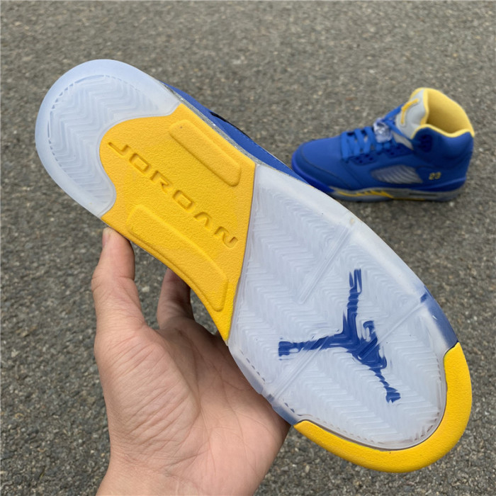 air jordan 5 retro laney varsity royal (gs) c13287-400