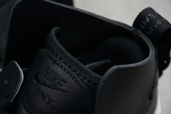 psny x nike air force 1 high black ao9292-002