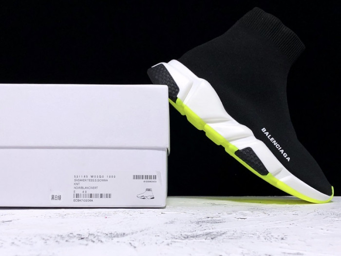 blcg speed trainer black white neon 2019 (w)  551185-w05g0-1000