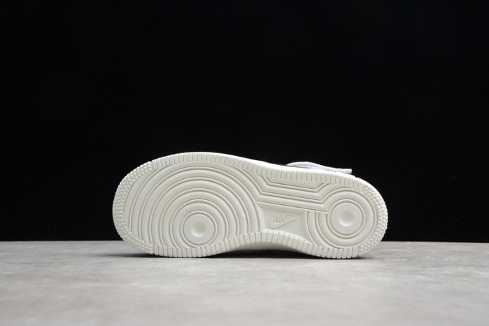 kids nike air force 1 mid 07 white black red 314197-101