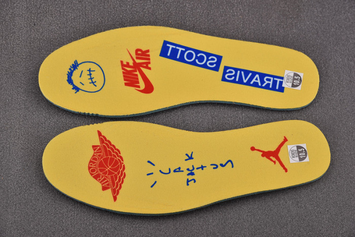 travis scott x air jordan 1 low og canary dz4137-700