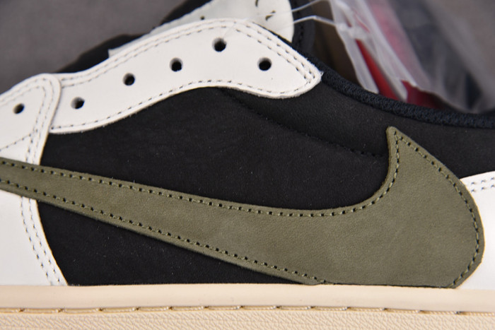 travis scott x air jordan 1 low og olive dz4137-106